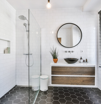 Bathroom Renovation by AO Spaces and Aqsa Owais