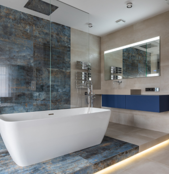 Dubai Hills Bathroom Renovation by AO Spaces - Aqsa Owais