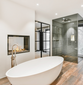 Dubai Hills Bathroom Renovation by AO Spaces - Aqsa Owais